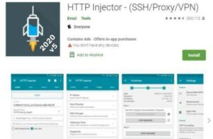 Cara Atur HTTP Injector Untuk Internet