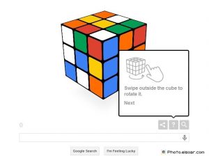 Rubik's cube at Google doole