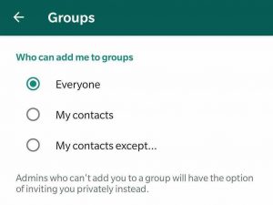 Cara membatasi undangan grub whatsApp