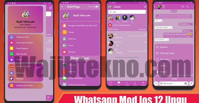 Download Kumpulan Tema Rc Whatsapp Ios12 Xml Paling Keren 2019 Wajib Tekno