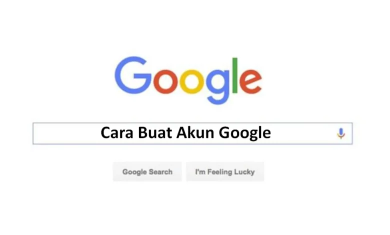 Cara Buat Akun Google