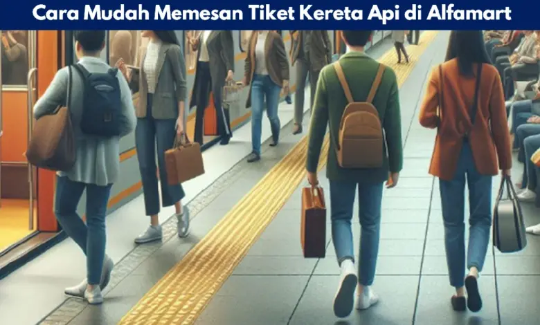 Cara Mudah Memesan Tiket Kereta Api di Alfamart