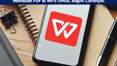 Membuat PDF di WPS Office