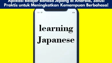 Aplikasi Belajar Bahasa Jepang di Android