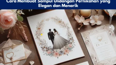 Cara Membuat Sampul Undangan Pernikahan yang Elegan dan Menarik