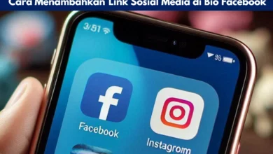 Cara Menambahkan Link Sosial Media di Bio Facebook