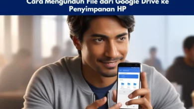 Cara Mengunduh File dari Google Drive ke Penyimpanan HP