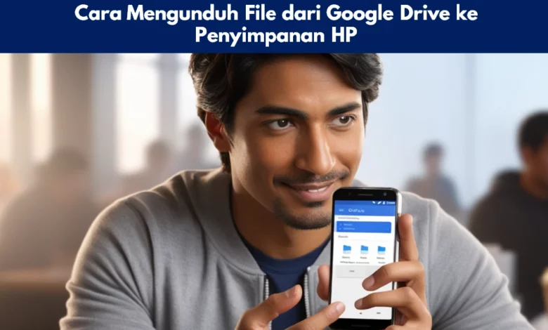 Cara Mengunduh File dari Google Drive ke Penyimpanan HP