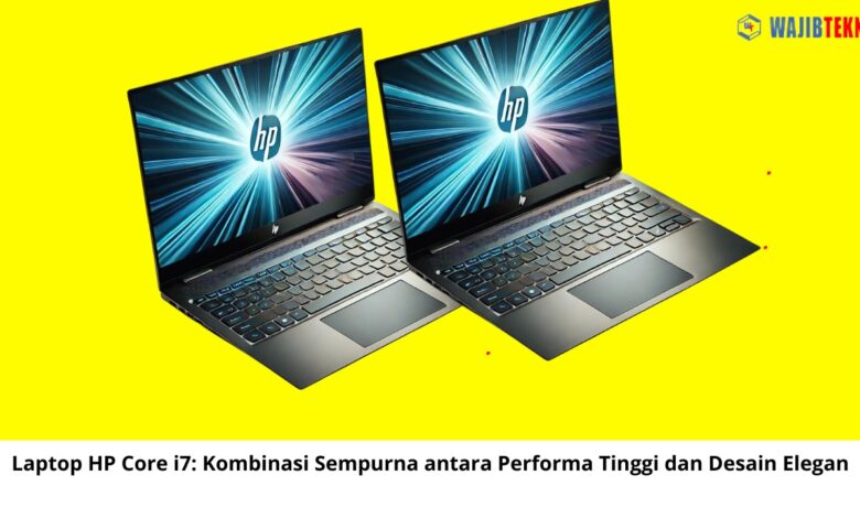 Laptop HP Core i7