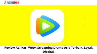 Review Aplikasi Wetv