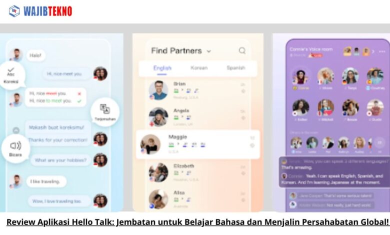 Review Aplikasi Hello Talk