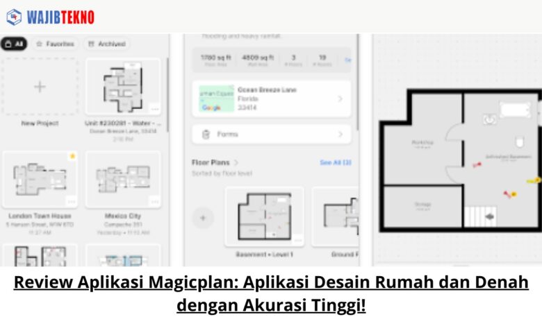 Review Aplikasi Magicplan