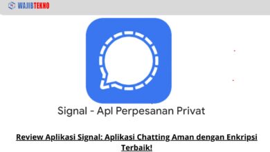 Review Aplikasi Signal