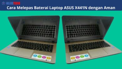 Cara Melepas Baterai Laptop ASUS X441N