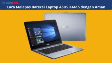 Cara Melepas Baterai Laptop ASUS X441S