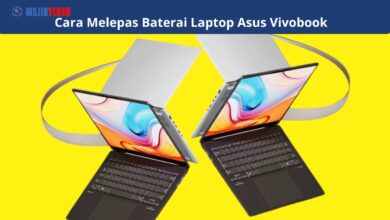 Cara Melepas Baterai Laptop Asus Vivobook