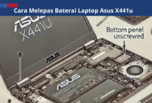 Cara Melepas Baterai Laptop Asus X441u