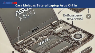 Cara Melepas Baterai Laptop Asus X441u