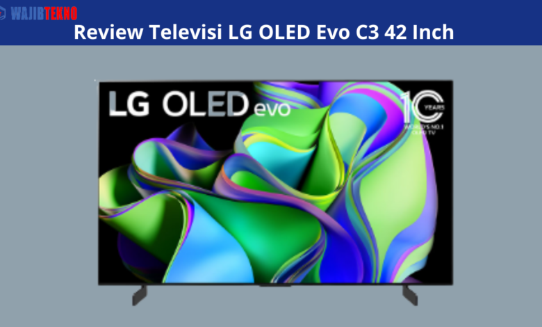 Review Televisi LG OLED Evo C3 42 Inch 