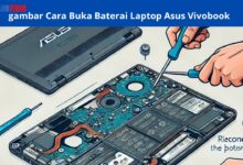 Cara Buka Baterai Laptop Asus Vivobook