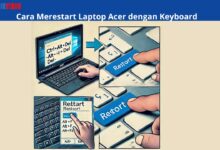 Cara Merestart Laptop Acer dengan Keyboard