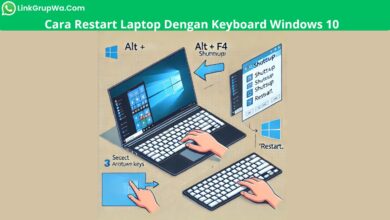 Cara Restart Laptop Dengan Keyboard Windows 10