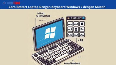 Cara Restart Laptop Dengan Keyboard Windows 7