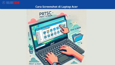 Cara Screenshot di Laptop Acer