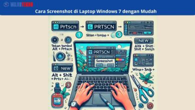 Cara Screenshot di Laptop Windows 7