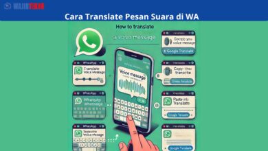 Cara Translate Pesan Suara di WA