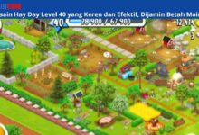 Desain Hay Day Level 40