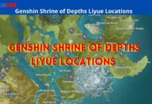 Genshin Shrine of Depths Liyue Locations 