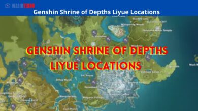 Genshin Shrine of Depths Liyue Locations 