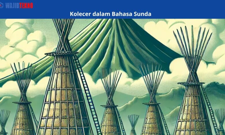 Kolecer dalam Bahasa Sunda