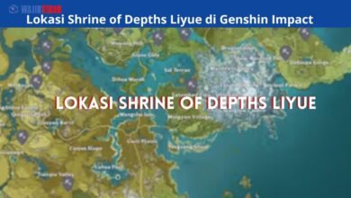 Lokasi Shrine of Depths Liyue