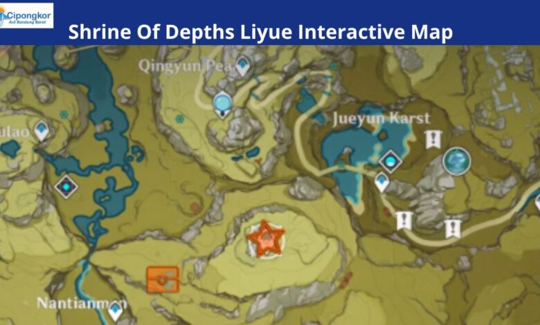 Shrine Of Depths Liyue Interactive Map