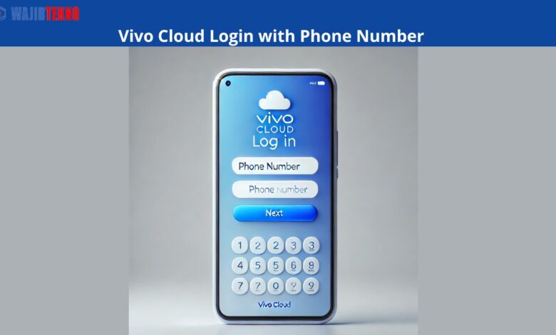 Vivo Cloud Login with Phone Number