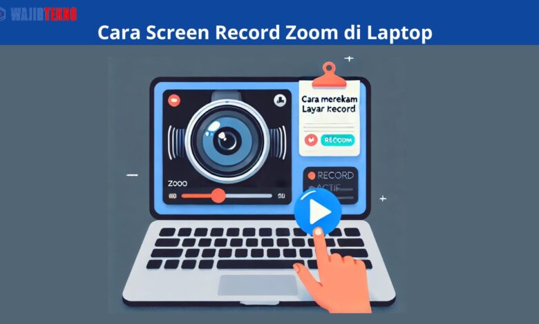 Cara Screen Record Zoom di Laptop