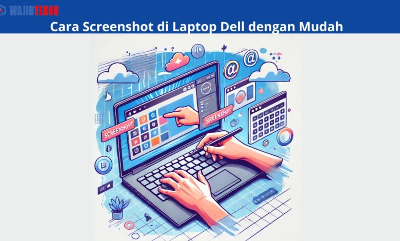 Cara Screenshot di Laptop Dell