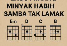 Chord Lagu Minang Minyak Habih Samba Tak Lamak