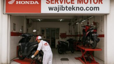 Service Motor Honda di Makassar