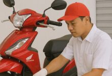 Service Motor Honda di Medan