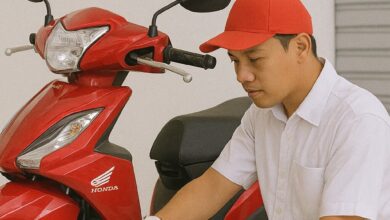 Service Motor Honda di Medan