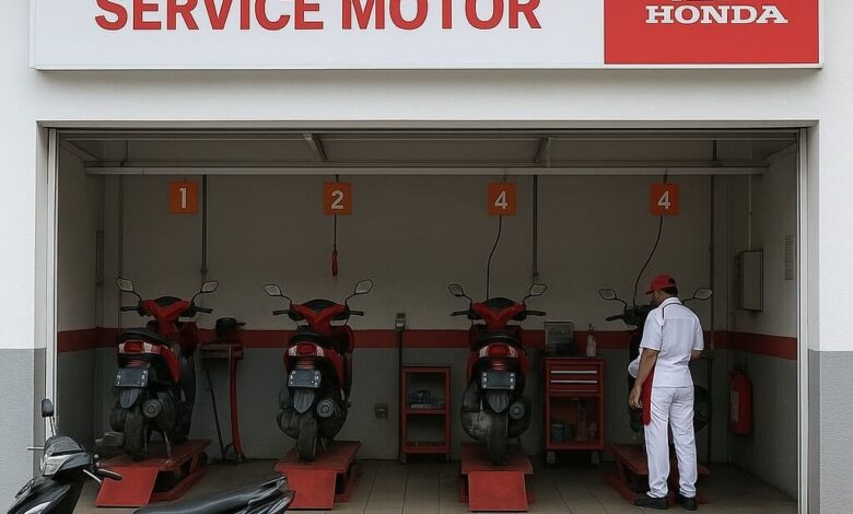 Rekomendasi Service Motor Honda di Padang 1 Service Motor Honda di Padang