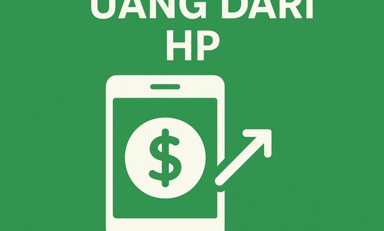 Cara Dapat Uang dari Hp dengan Mudah 1 Cara Dapat Uang dari Hp