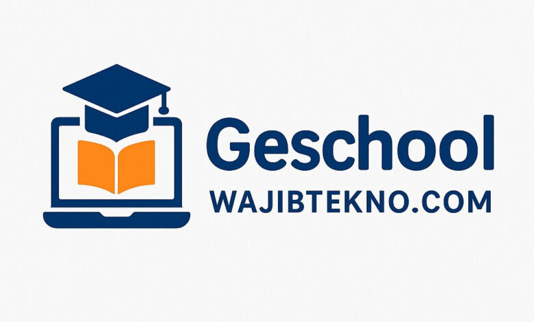 Geschool: Solusi Belajar Online Seru dan Interaktif 1 Geschool